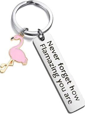 Flamingo Keychain